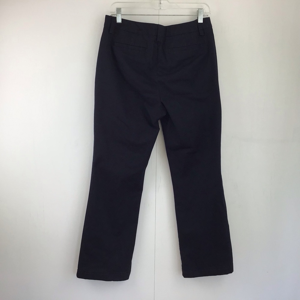 Lands’ End black bootcut chinos. Size 8 - Picture 3 of 5